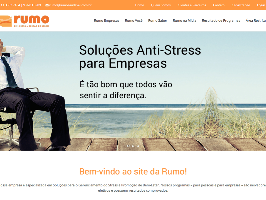 Rumo — Website