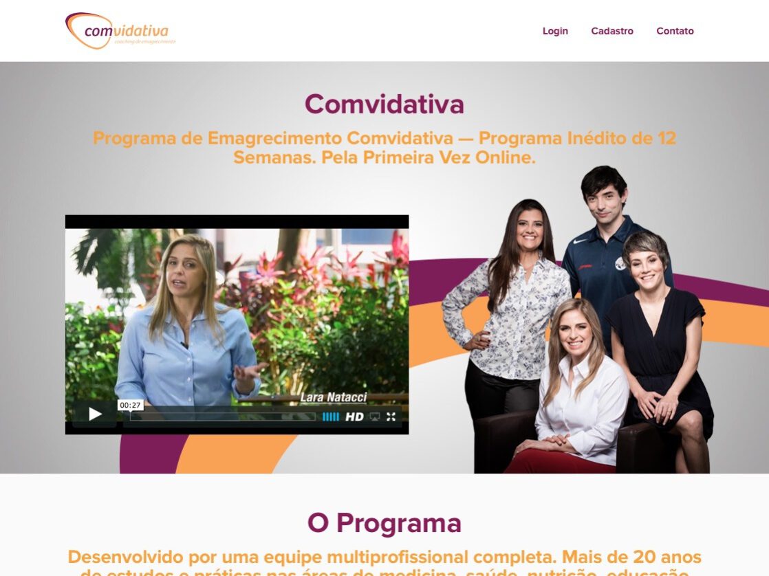 Comvidativa — Website