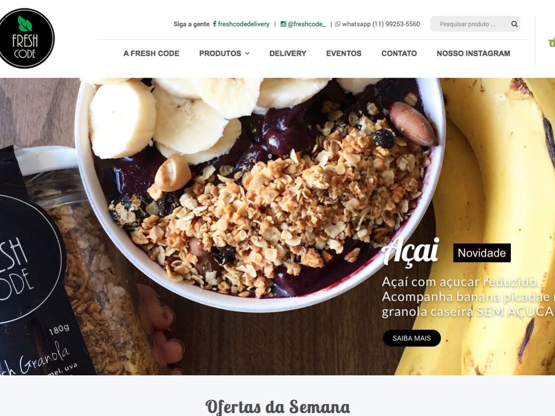 Loja Virtual — Fresh Code